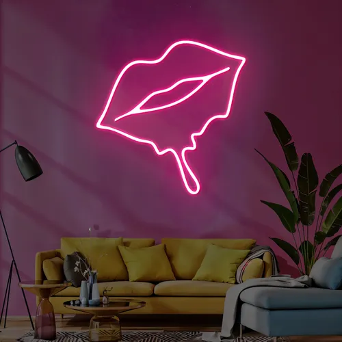 Pouty Lips Neon Signs - Imprint Now - UK