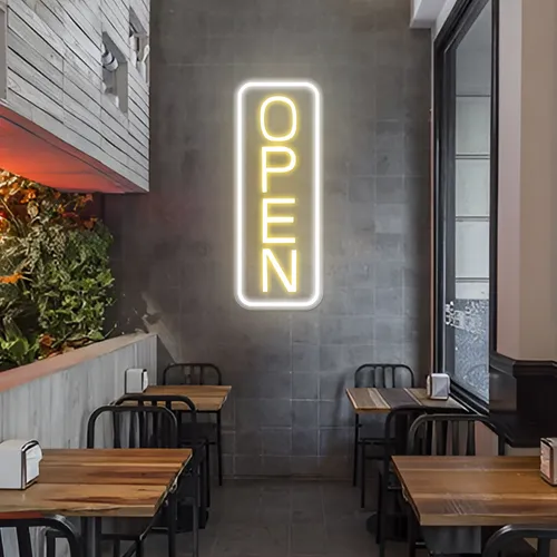 Classic Open Neon Sign - Imprint Now - UK