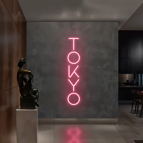 Tokyo Vertical Neon Sign - Imprint Now - UK