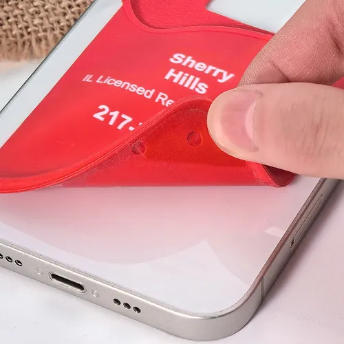 Silicone Phone Wallet Card Holder - Imprint Now - UK