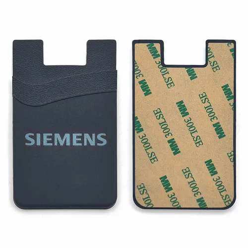 Silicone Phone Wallet Dual Card Holder - Imprint Now - UK