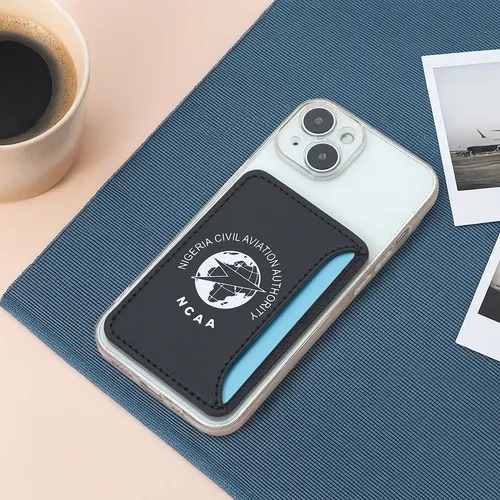 Leather Phone Wallet with Top Slit - Imprint Now - UK