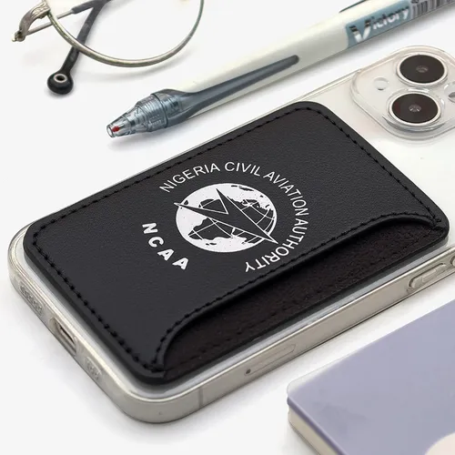 Leather Phone Wallet with Top Slit - Imprint Now - UK