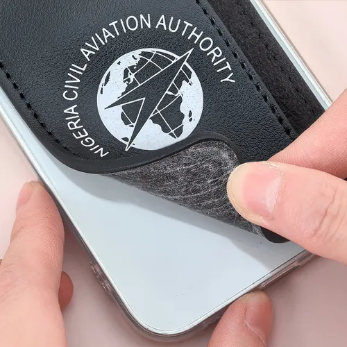 Leather Phone Wallet with Side Slit - Imprint Now - UK