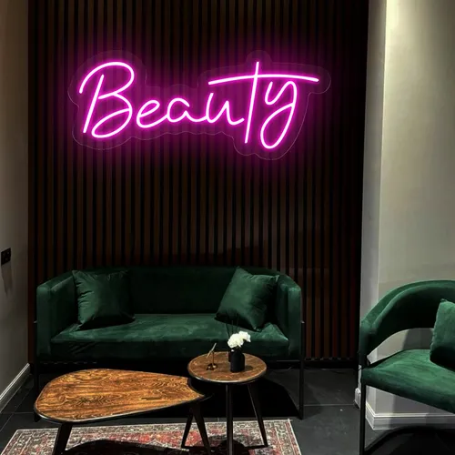 Beauty Neon Sign - Imprint Now - UK
