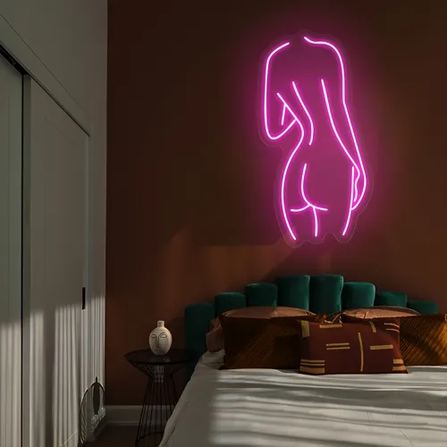 Body Outline Neon Sign - Imprint Now - UK