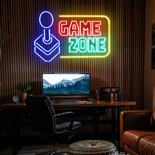 Game Zone Neon Sign - Imprint Now - UK