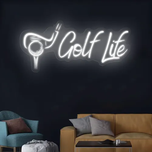Golf Life Neon Sign - Imprint Now - UK