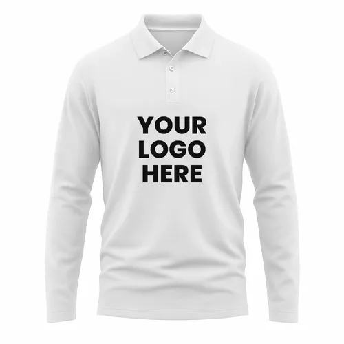 Full Colour Long Sleeve Polo