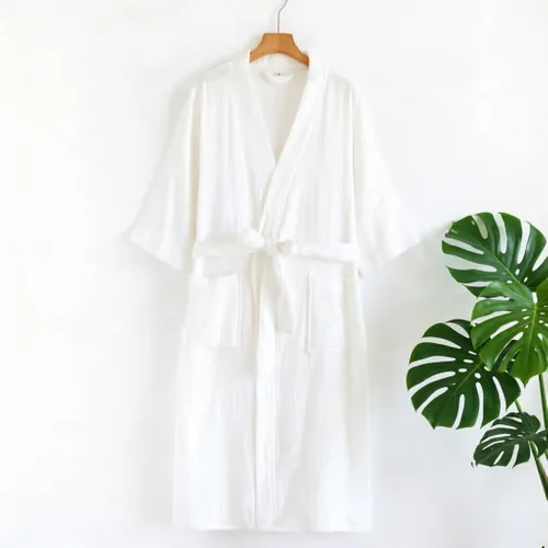 4 Layer Gauze Cotton Bathrobes - Imprint Now - UK