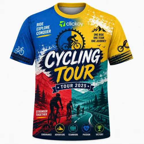 Full Colour Sublimated Short Sleeve Tshirt