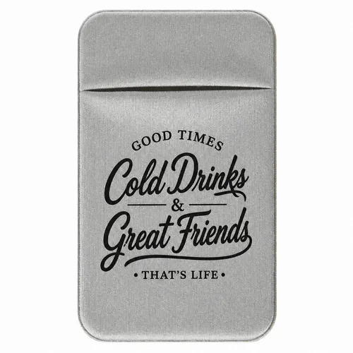 Lycra Phone Card Wallet - Imprint Now - UK