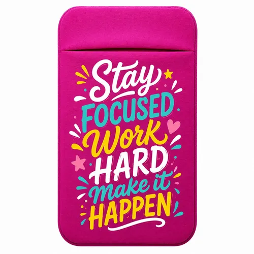 Lycra Phone Card Wallet - Imprint Now - UK
