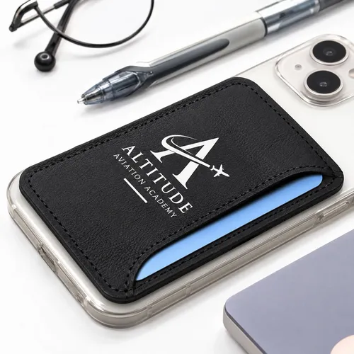 Leather Phone Wallet with Side Slit - Imprint Now - UK