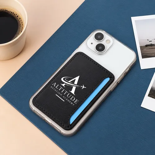 Leather Phone Wallet with Side Slit - Imprint Now - UK