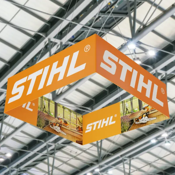 Trade Show Hanging Sign - Imprint Now - UK