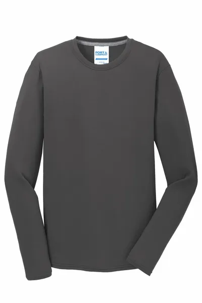 Port & Company Long Sleeve Performance Blend Tee. PC381LS - Imprint Now - UK