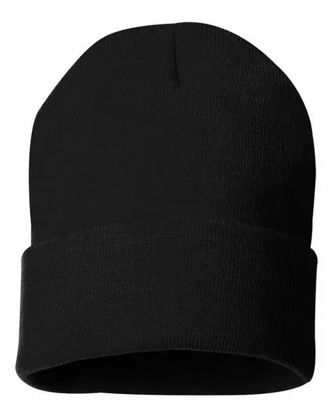 12" Solid Cuffed Beanie - Imprint Now - UK