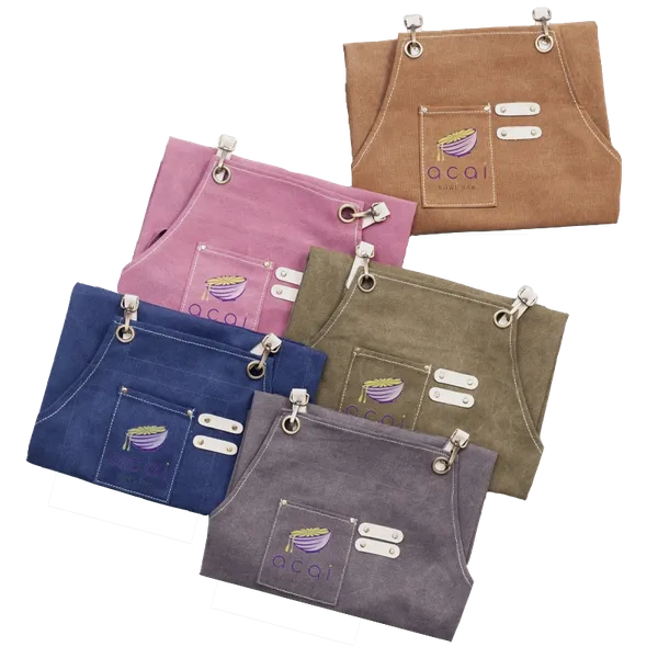 Denim Hairdressing Apron - Imprint Now - UK