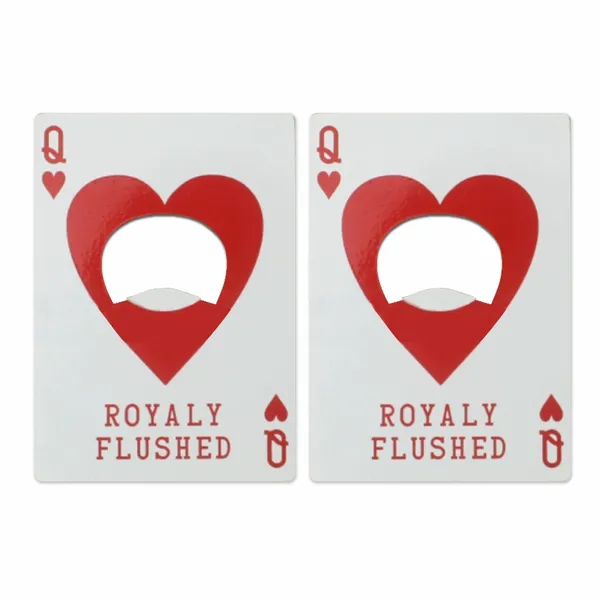 Queen of Hearts Bottle Opener - Imprint Now - UK