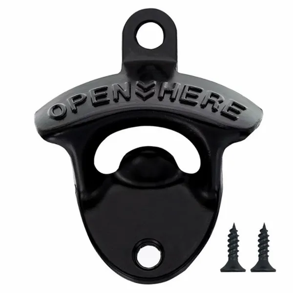 Black Bottle Opener - Imprint Now - UK