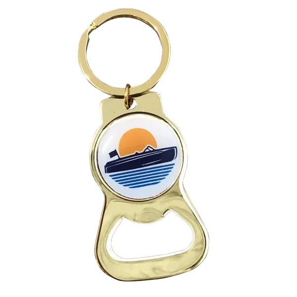 Gold Alloy Bottle Opener - Imprint Now - UK