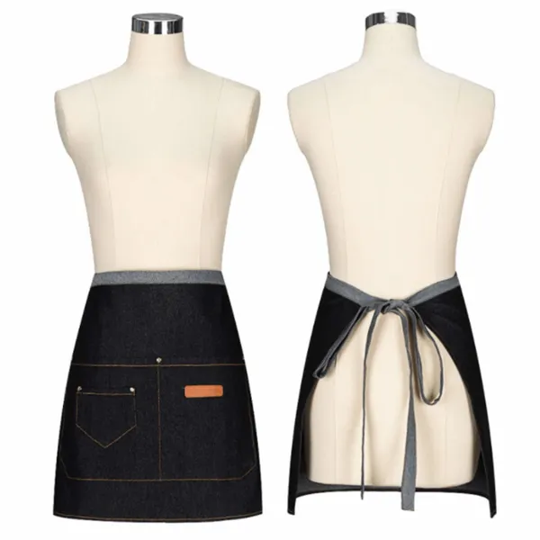 Half Waist Denim Apron - Imprint Now - UK