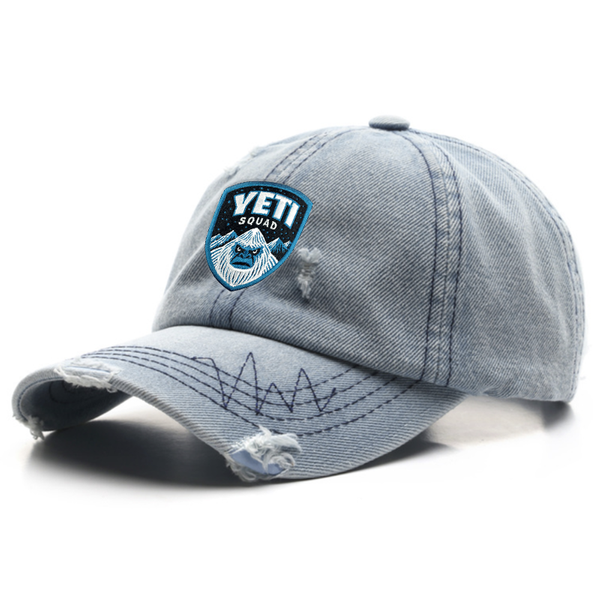 Modern Tattered Denim Cap - Imprint Now - UK