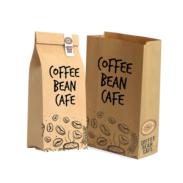 Kraft Paper Food Bag - Imprint Now - UK