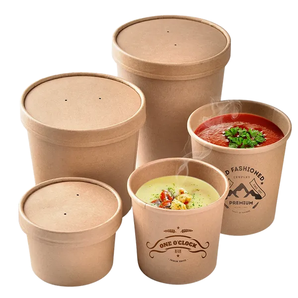 Paper Soup Container - Imprint Now - UK