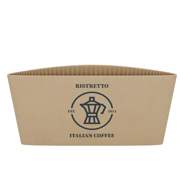 Corrugated Coffee Cup Sleeve - Imprint Now - UK