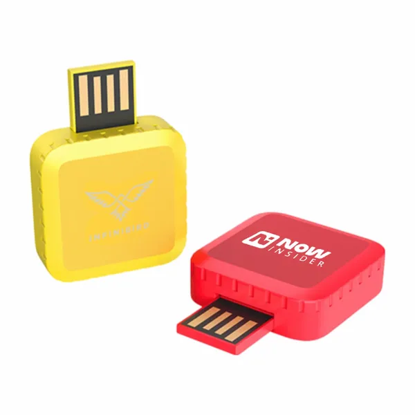 Square 360 Rotating USB - Imprint Now - UK