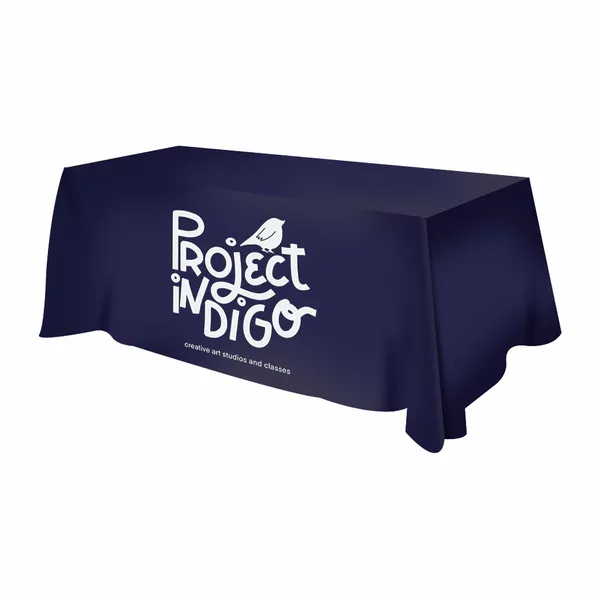 24 Hour Rush Rectangle Table Covers - Imprint Now - UK