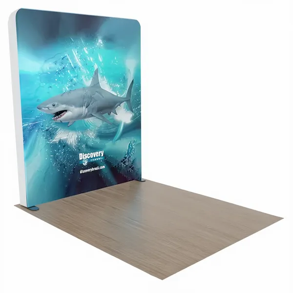 Custom Backlit Trade Show Display Tension Fabric 2.4 m x 2.4 m - Imprint Now - UK