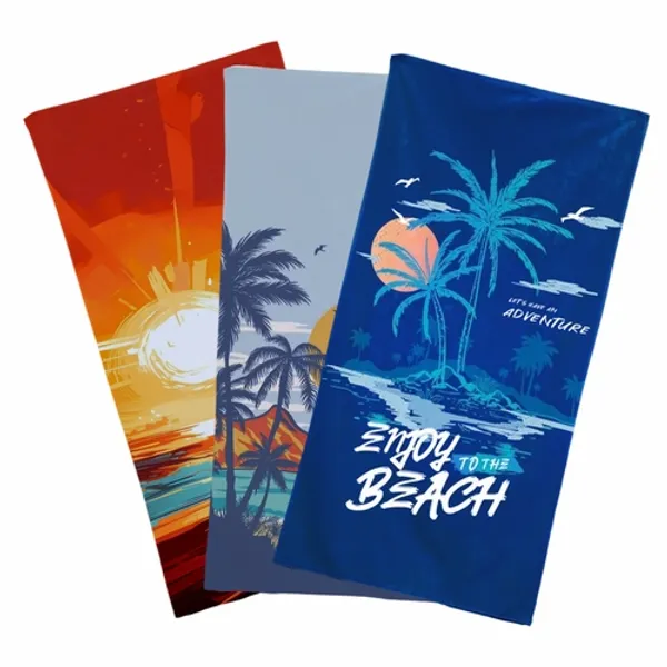 Custom Beach & Pool Towels - Imprint Now - UK