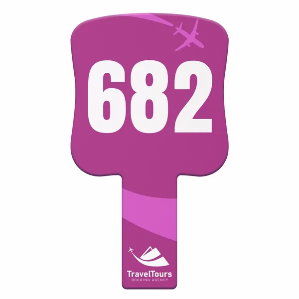 Hourglass Auction Paddles