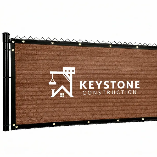 Custom 90% Blockage Fence Screen