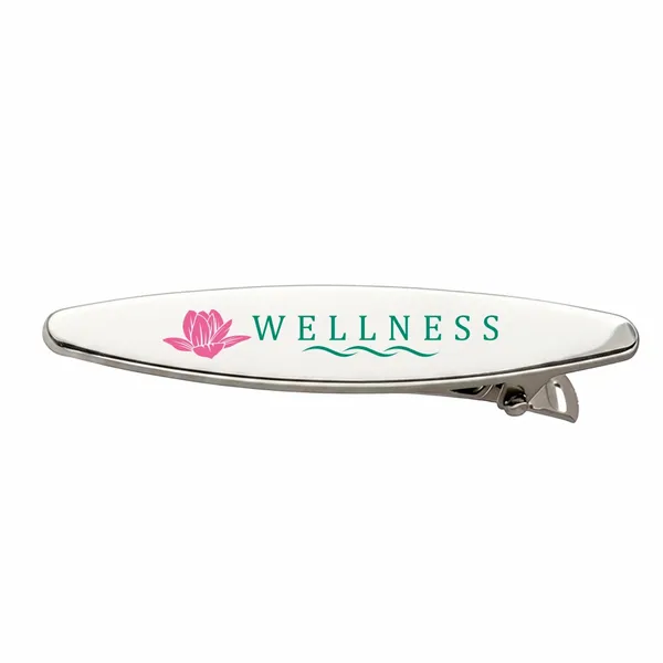 Printed Metal Hair Clips