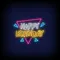 Angles Happy Birthday Neon Sign - Imprint Now - UK