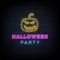 Halloween Party Neon Sign with Pumpkin - Imprint Now - UK