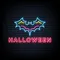 Halloween Neon Sign with Bat - Imprint Now - UK