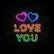 Love You Neon Sign - Imprint Now - UK