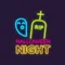 RIP Ghost Halloween Night Neon Sign - Imprint Now - UK