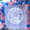 Happy Birthday Cake in Circle Neon Sign - Imprint Now - UK