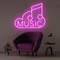 Music Neon Sign - Imprint Now - UK