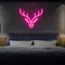 Abstract Deer Neon Sign - Imprint Now - UK