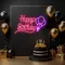 Happy Birthday Glow Neon Sign - Imprint Now - UK