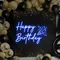 Happy Birthday Cheers Neon Sign - Imprint Now - UK
