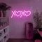 XOXO Heart Pink Neon Sign - Imprint Now - UK