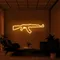 Cool Rifle Neon Sign - Imprint Now - UK